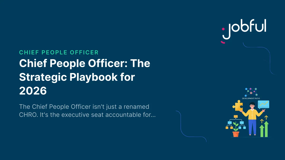 Chief People Officer: The Strategic Playbook for 2026
