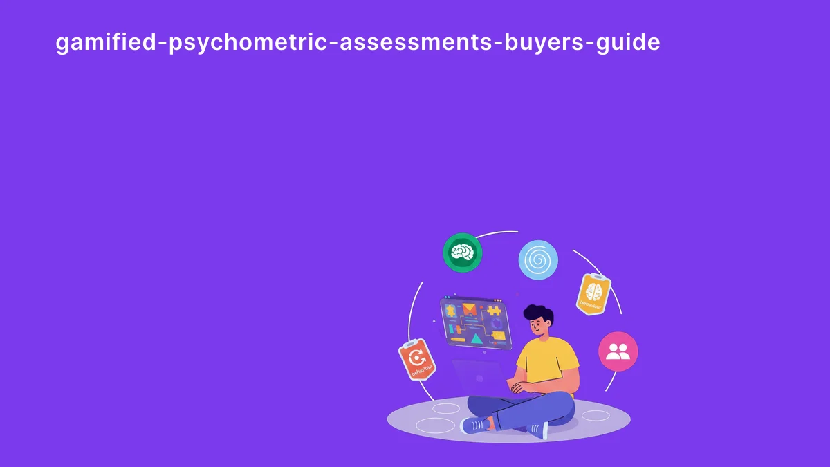 Gamified Psychometric Assessments: 2026 Buyer's Guide