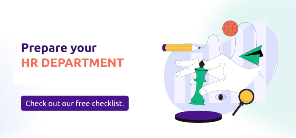 A guide for companies to prepare their HR department for upcoming market challenges.